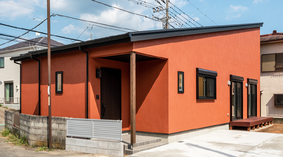 神奈川県秦野市 S邸 傾斜屋根の平屋